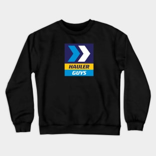 Hauler Guys Square Logo Front & Back Print Crewneck Sweatshirt